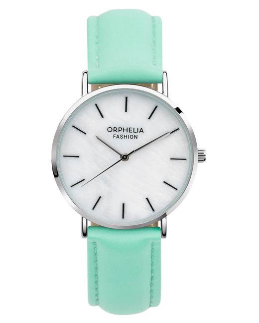 Orphelia Green Fashion Perla Watch Of711806 Leather