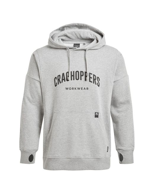 Craghoppers Gray Oulston Hoodie (Soft Marl) for men