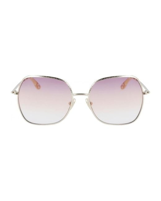 Victoria Beckham Pink Vb223S 56 728 Sunglasses