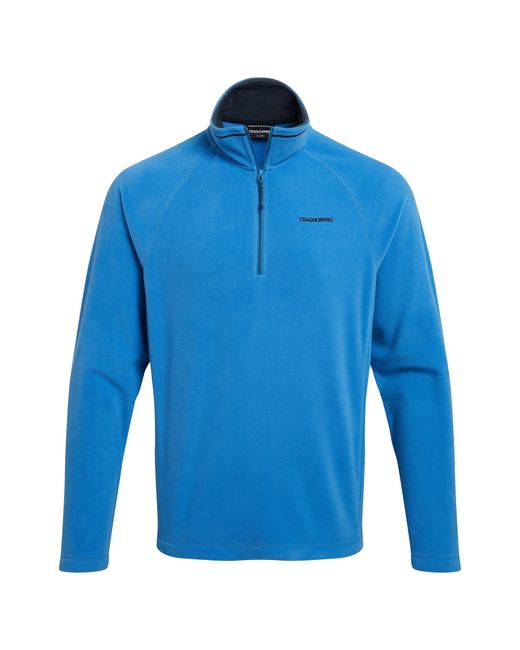 Craghoppers Blue Corey Vi Half Zip Fleece Top (Sky Azure) for men