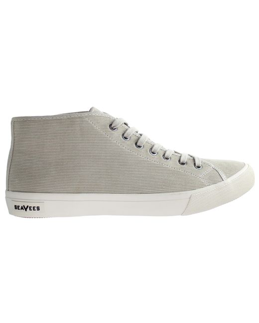 Seavees Gray California Special Cobblestone Cordies Shoes Felt for men