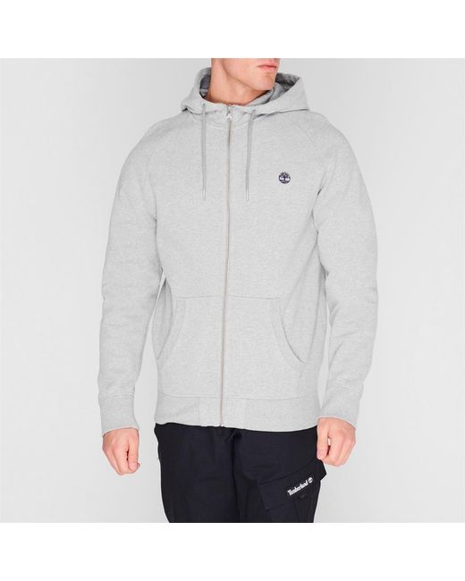 Timberland Blue Exeter Full Zip Hoodie for men