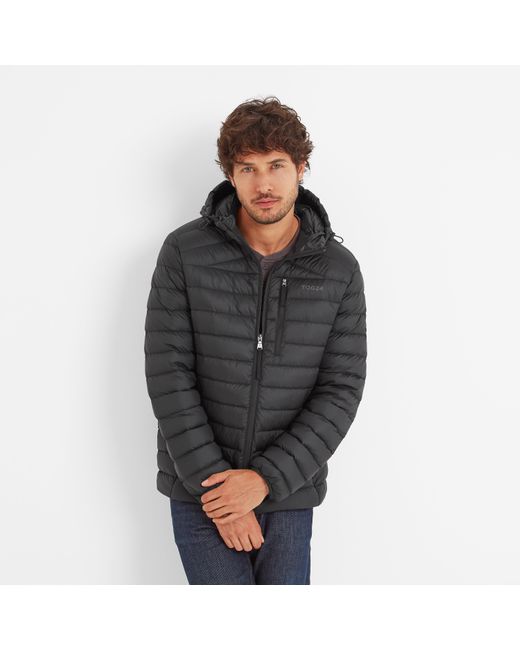 TOG24 Gray North Rds Hooded Jacket Polyamide for men