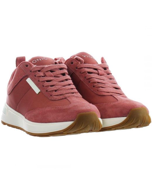 Vionic Red Breilyn Trainers