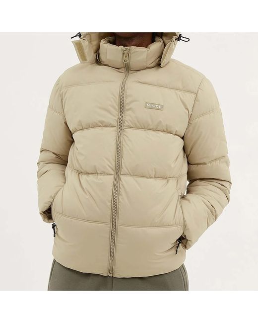 Nicce London Natural Expo Corn Padded Jacket for men