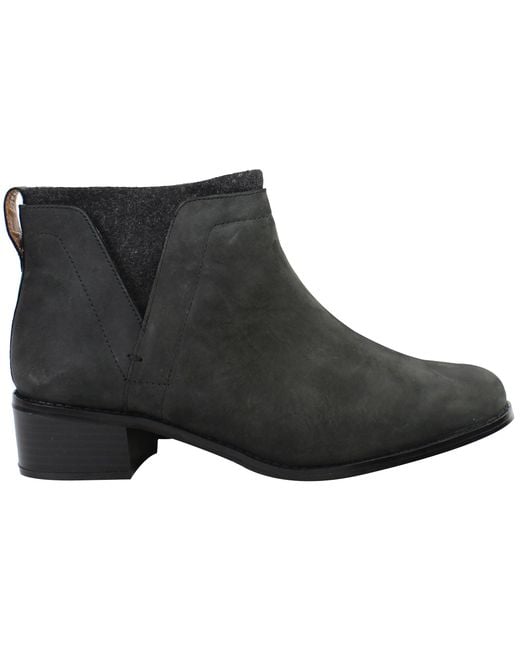 Vionic Black Hope Joslyn Boots Leather