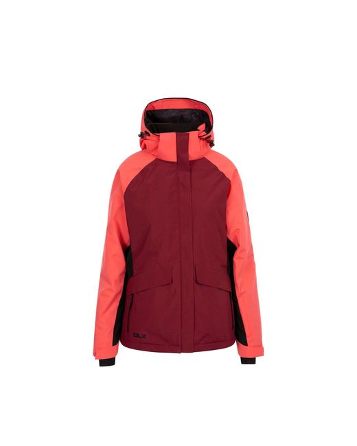Trespass Red Ursula Dlx Ski Jacket