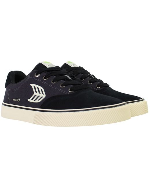 CARIUMA Black Naioca Skate Plimsolls
