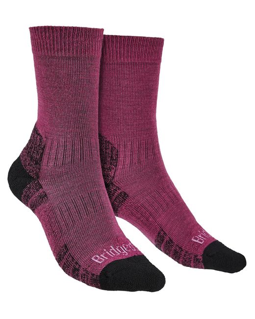 Bridgedale Purple Hiking Lightweight Merino Socks