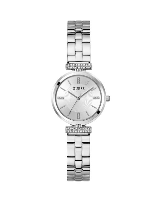 Guess Metallic Array Watch Gw0762L1 Stainless Steel