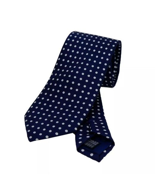 Zegna Blue Silk Ties & Bowty for men