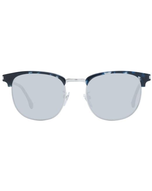Lozza Blue Metal Sunglasses