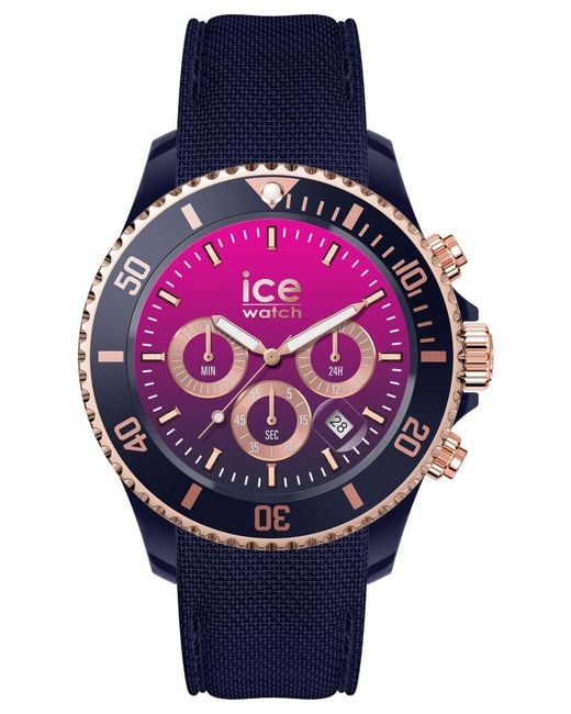 Ice-watch Purple Ice Watch Ice Chrono for men