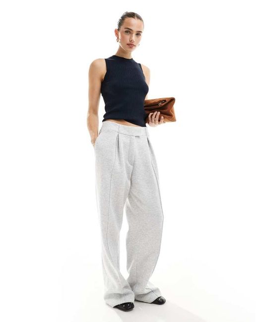 Jdy Blue Ribbed Knitted Tank Top