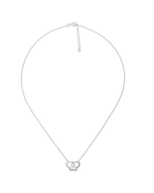 Orphelia Metallic 'Joya' 925 Sterling Chain With Pendant