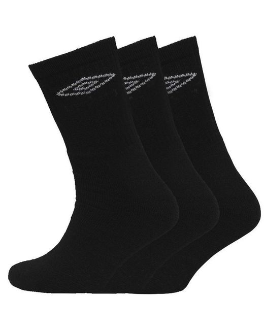Umbro Black 3 Pack Socks for men