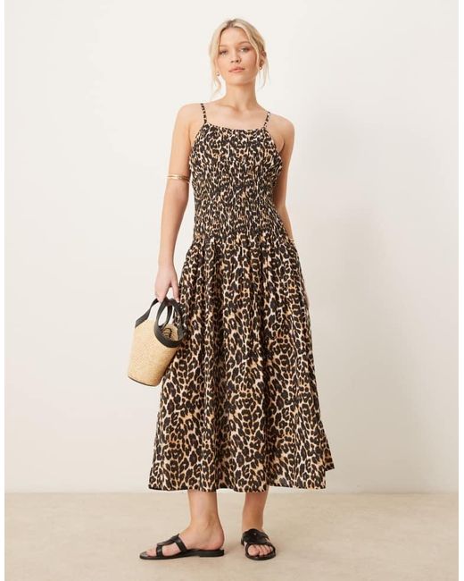 Iisla & Bird Multicolor Longline Ruched Maxi Beach Dress
