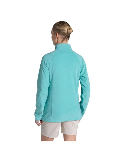 Craghoppers Blue Ladies Miska Vi Half Zip Fleece (Glazed Aqua)
