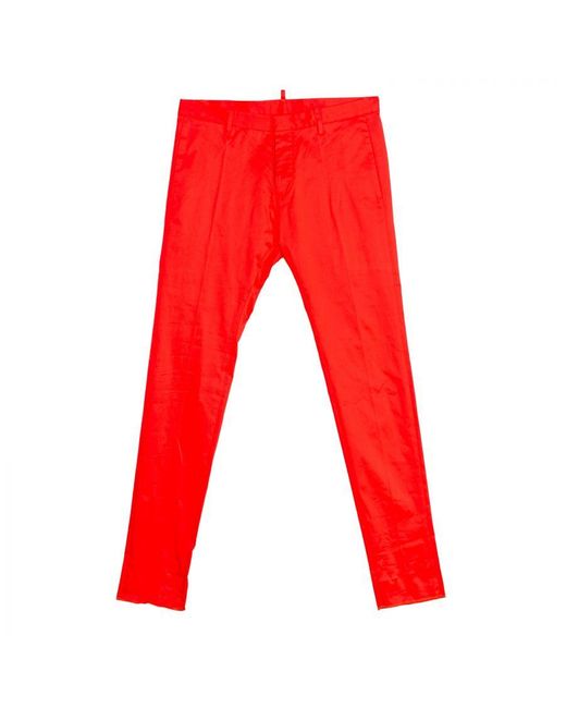 DSquared² Red Chino Pants S71Ka0890-S42378 for men