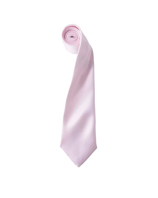 PREMIER Purple Adult Colours Satin Tie