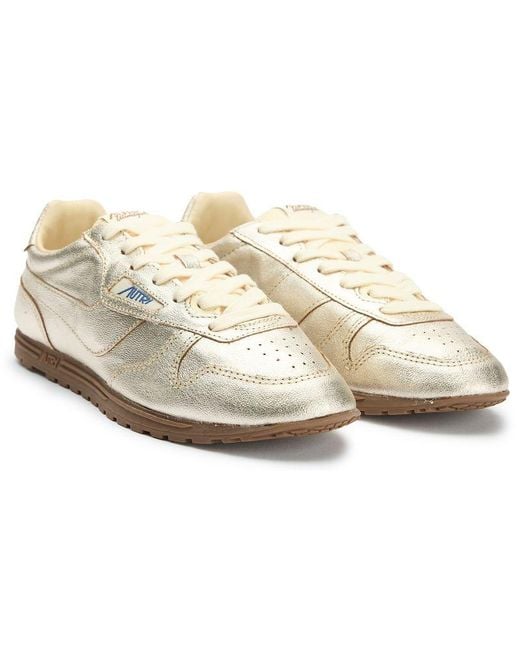 Autry White Windspeed Low Trainers