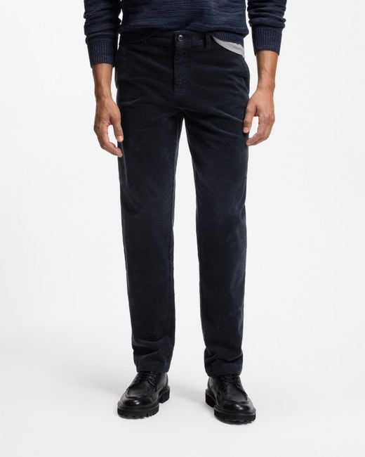 Boss Black Logo Detail Trousers for men