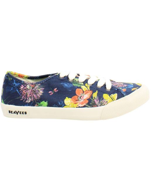 Seavees Blue Monterey Trina Turk Plimsolls