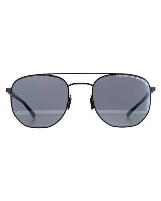 Porsche Design Gray Round Ar Light P8695 Metal (Archived) for men