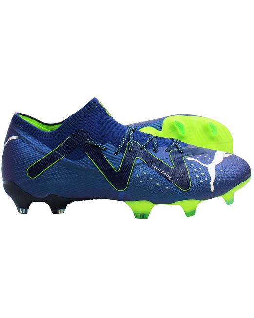 PUMA Blue Future Ultimate Low Football Boots for men
