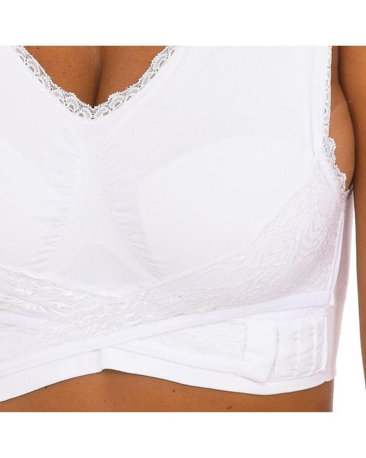 Intimidea White Bodyeffect Padded Push-Up Bra 110974