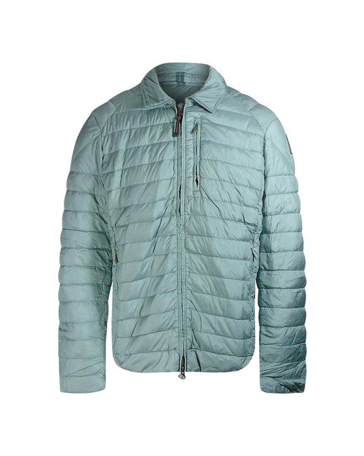 Parajumpers Blue Ling Mineral Down Jacket Polyamide for men