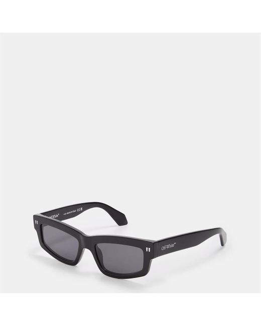 Off-White c/o Virgil Abloh Metallic Accessories Off Miramar Rectangle Full Rim Sunglasses for men