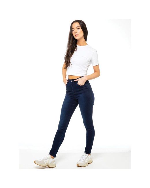 Enzo Blue Skinny Stretch Jeans