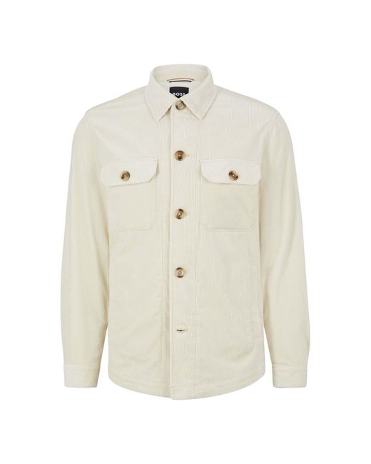 Boss White C-Carper Jacket for men
