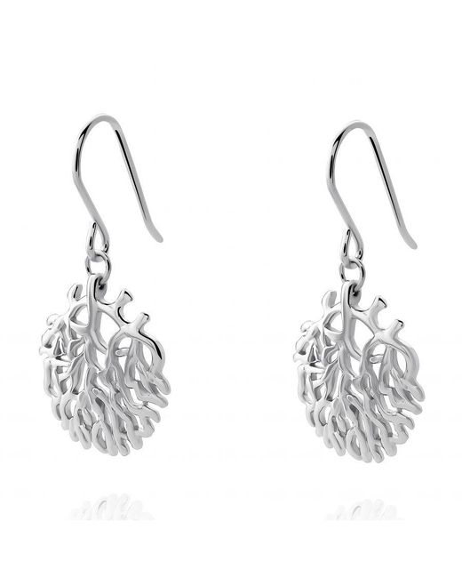 Orphelia Metallic 'Flavie' 925 Sterling Drop Earrings
