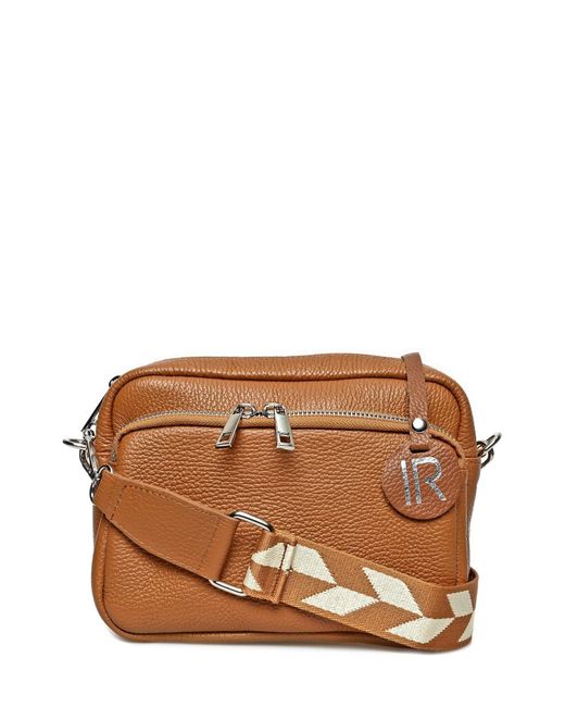 Isabella Rhea Brown Rindsledertasche