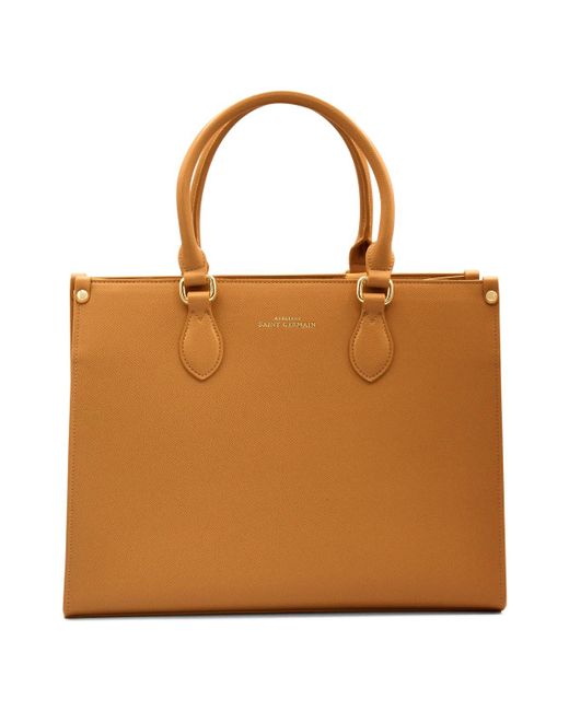 Ateliers Saint Germain Brown Tote Bag Cabourg