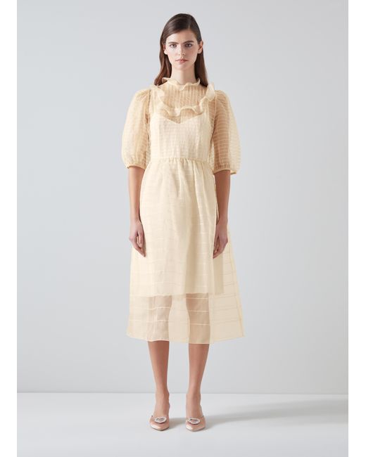 L.K.Bennett Natural Maddie Dresses