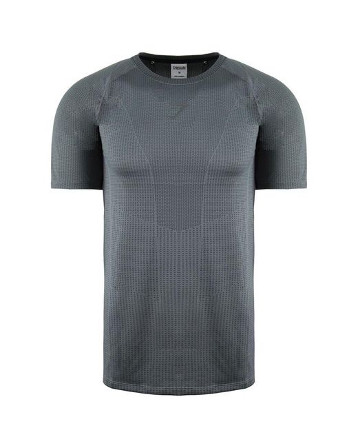 GYMSHARK Gray Apex Perform T-Shirt for men