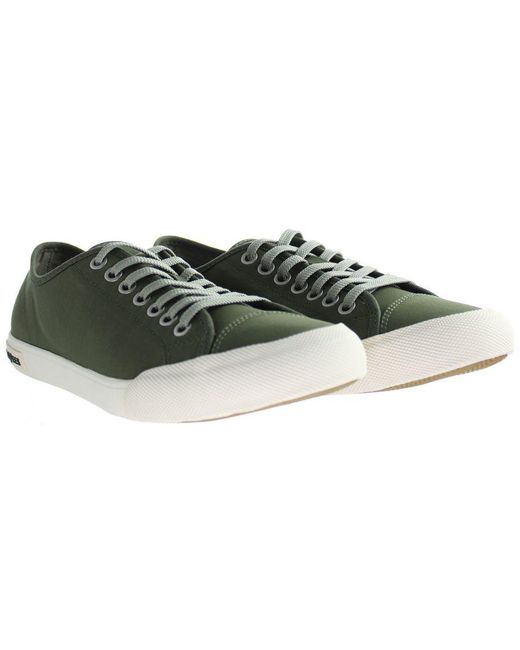 Seavees Green Army Issue Low Standard Military Shoes for men