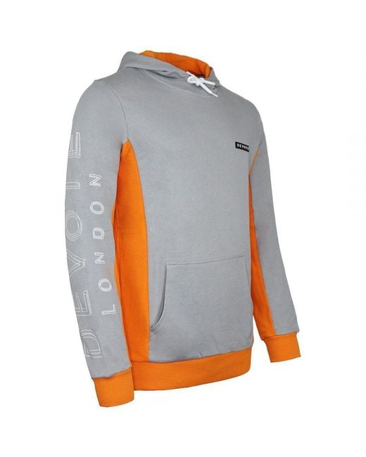 Devote London Gray Cody Hoodie for men