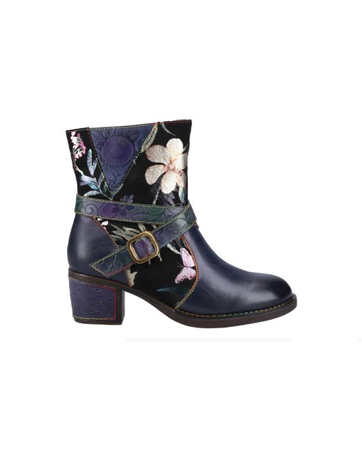 Riva Blue Aisha Biker Boots