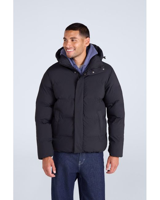Mountain Warehouse Blue 'Nimbus' Padded Jacket Water Resistant Breathable Coat for men
