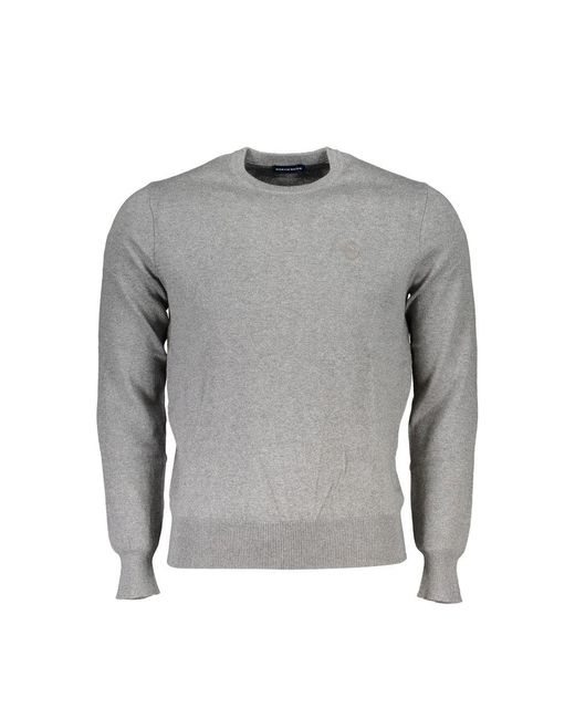 North Sails Gray Polyamide Sweater for men