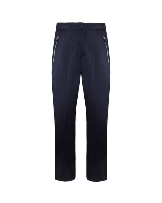 Converse Blue Wide Trousers Cotton for men