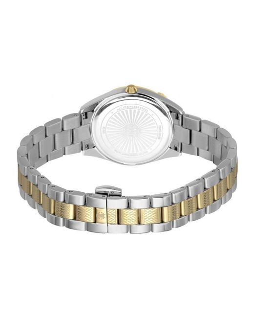 Roberto Cavalli Metallic Rc5L038M0085 4894626190025 Quartz Stainless Steel 5 Atm 32 Mm Watch