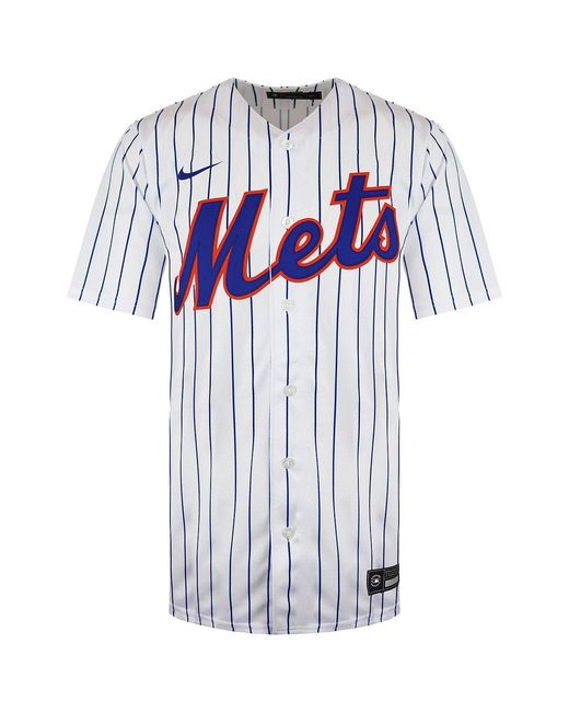 Nike Blue Mlb New York Mets Official Replica Home Jersey for men