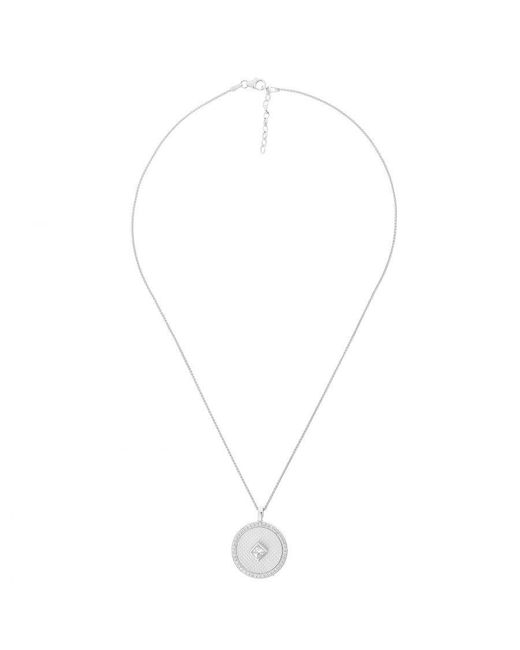 Orphelia Metallic 'Huda' 925 Sterling Chain With Pendant