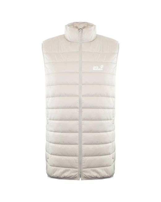 Jack Wolfskin White Jwp Gilet for men