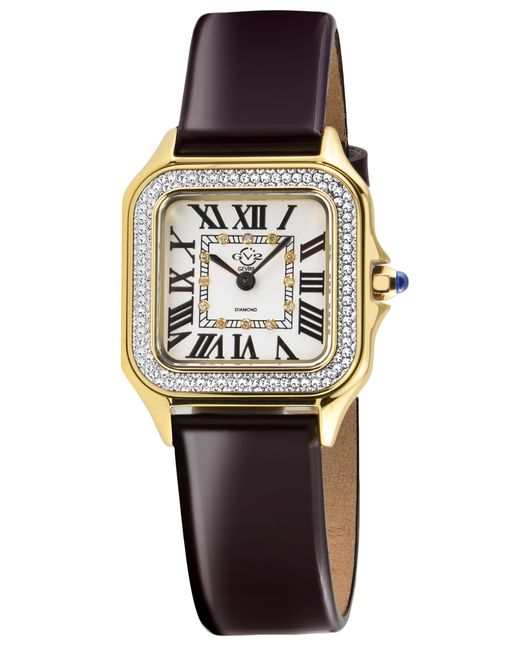 Gv2 Black Milan Dial Strap Watch